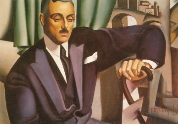  Lempicka Arte - Retrato del príncipe Eristoff 1925 contemporánea Tamara de Lempicka